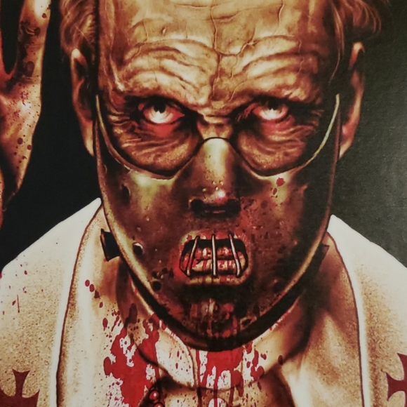 Too Fast Pope Hannibal Lecter Anthony Hopkins 3 DVD 11"x17" Tattoo Art Print - Picture 8 of 8